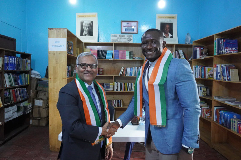 Opening of India Corner at the National Public Library, Monrovia, Liberia� 29 June 2026